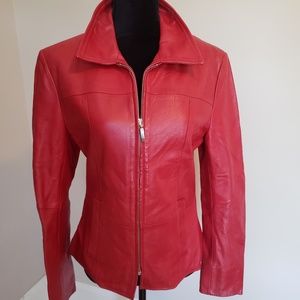 Red Leather Jacket